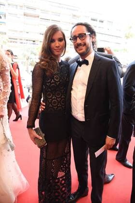 218053 Serge Arnal Starface 2017-05-26 Cannes France 70eme Festival International du Film de Cannes. Montee des Marches du film L amant Double . 70th International Cannes Film Festival. Red Carpet of L amant Double movie . DEGUN - PAOLI Spe Hollande, Thomas; Broussouloux, Emilie  Copyright: xSergexArnalx xStarfacex STAR_218053_001