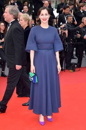 70eme Festival du Film de Cannes - Montee des marches du film L Amant Double Amira Casar Cannes France  521434