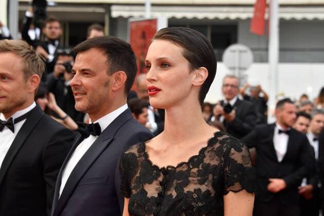 Marine Vacth, Francois Ozon CINEMA : 70 eme Festival de Cannes - Tapis rouge - L amant double - 26 05 2017 LOICThebaud Panoramic 