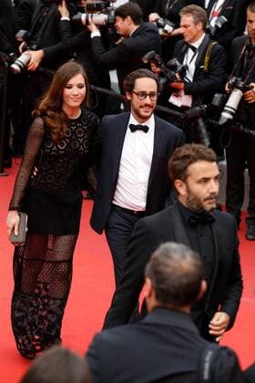 thomas Hollande CINEMA : 70 eme Festival de Cannes - Tapis rouge - L amant double - 26 05 2017 LOICThebaud Panoramic 