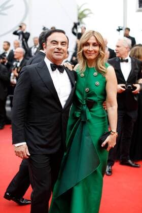 Carlos Ghosn CINEMA : 70 eme Festival de Cannes - Tapis rouge - L amant double - 26 05 2017 LOICThebaud Panoramic 