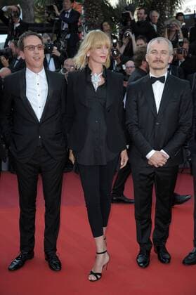 Cannes - Premiere D apres une histoire vraie 70th Cannes Film Festival 2017, Red Carpet film D apres une histoire vraie . Pictured : Uma Thurman  Copyright: xAlbertoxTerenghi Cannesx xIPAx xCannesx
