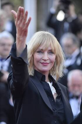 Cannes - Premiere D apres une histoire vraie 218076 Degun-Paoli Starface 2017-05-27 Cannes France 70eme Festival International du Film de Cannes. Montee du film D apres une histoire vraie . 70th Intenational Cannes Film Festival. Red Carpet for D apres une histoire vraie movie . Thurman, Uma  Copyright: xDegun-Paolix STAR_218076_096
