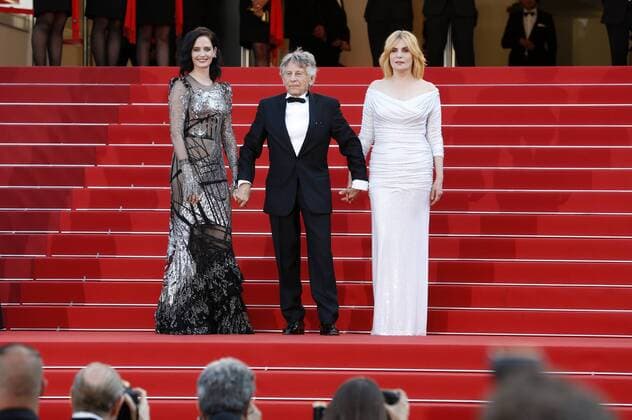 Eva Green, Roman Polanski and Emmanuelle Seigner attending the D apres une histoire vraie Based on a True Story premiere during the 70th Cannes Film Festival at the Palais des Festivals on May 27, 2017 in Cannes, France Foto:xD.xBedrosianx xFuturexImage