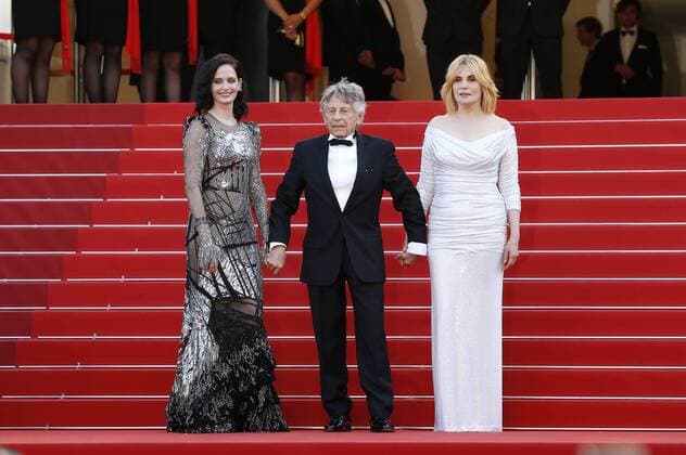 Eva Green, Roman Polanski and Emmanuelle Seigner attending the D apres une histoire vraie Based on a True Story premiere during the 70th Cannes Film Festival at the Palais des Festivals on May 27, 2017 in Cannes, France Foto:xD.xBedrosianx xFuturexImage