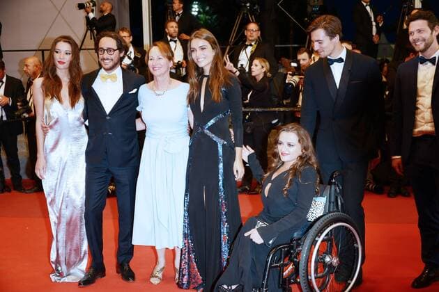 May 27, 2017 - Cannes, France - CANNES, FRANCE - MAY 27: (L-R) Emilie Broussouloux, Thomas Hollande, Segolene Royal and guests attend the You Were Never Really Here screening during the 70th annual Cannes Film Festival at Palais des Festivals on May 27, 2017 in Cannes, France Cannes France - ZUMAi09_ 20170527_zaf_i09_064 Copyright: xFrederickxInjimbertx