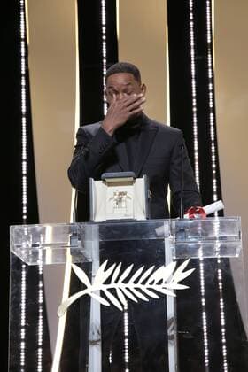 70eme Festival du Film de Cannes - Ceremonie de cloture. Photo: Laurent Guerin E Press Photo Will Smith Cannes France  521781