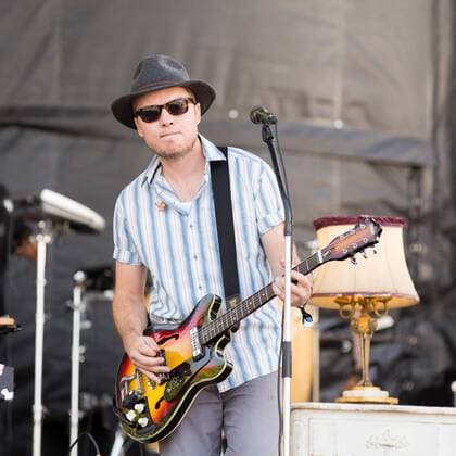 May 28, 2017 - Napa, California, U.S - ANTHONY CATALANO of Little Hurricane during the BottleRock Napa Valley Music Festival in Napa, California Napa U.S. - ZUMAs135 20170528_zap_s135_033 Copyright: xDanielxDeSloverx