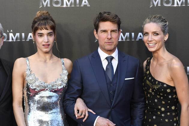29-05-2017 Mummy Tom Cruise and Director Alex Kurtzman and actor Sofia Boutella and Annabelle Wallis pose as they promote their latest film The Mummy in Madrid, Spain. No Spain  Copyright: xPPE THORTONx