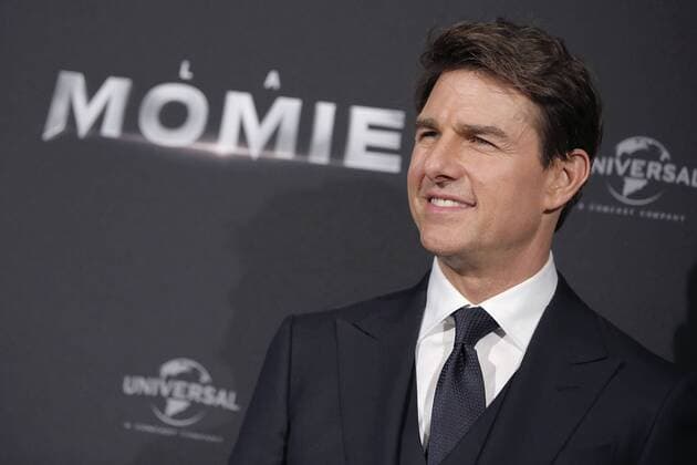 Premiere de Momie au Grand Rex a Paris. Photo: Laurent Guerin E Press Photo Tom Cruise Paris France  522089