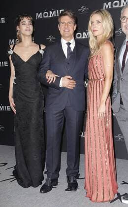Premiere de Momie au Grand Rex a Paris. Photo: Laurent Guerin E Press Photo Tom Cruise;Sofia Boutella;Annabelle Wallis Paris France  522089