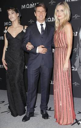 Premiere de Momie au Grand Rex a Paris. Photo: Laurent Guerin E Press Photo Tom Cruise;Sofia Boutella;Annabelle Wallis Paris France  522089