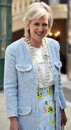 Princess Astrid of Belgium pictured during a ceremony for the Queen Paola Award 2015-2016 (Koningin Paolaprijs - Prix Reine Paola) for education, at the royal castle in Laken Laeken, Brussels, Wednesday 31 May 2017. This year s themes are sciences, mathematics and technology.  ERICxLALMAND 05106850