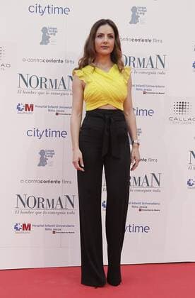 Richard Gere presents the charitable premiere of the film Norman, the man who get it all , along with his partner Alejandra Silva, in Madrid. (Photo: Jose L. Cuesta 261 Cordon Press). Mir Garrido. Cordon Press  J.xLuisxCuesta