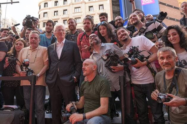 May 31, 2017 - Madrid, Spain - Richard Gere attend Norman: The Moderate Rise and Tragic Fall of a New York Fixer Madrid Premiere on May 31, 2017 in Madrid, Spain Madrid Spain  - ZUMAn230 20170531_zaa_n230_217 Copyright: xOscarxGonzalezx