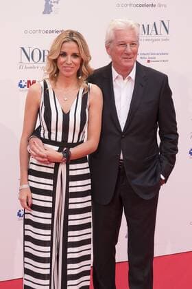 May 31, 2017 - Madrid, Spain - Richard Gere and Alejandra silva attend Norman: The Moderate Rise and Tragic Fall of a New York Fixer Madrid Premiere on May 31, 2017 in Madrid, Spain Madrid Spain  - ZUMAn230 20170531_zaa_n230_232 Copyright: xOscarxGonzalezx