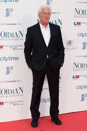 May 31, 2017 - Madrid, Spain - Richard Gere Attends the NORMAN Spanish premiere at Callao Cinema in Madrid on May 31, 2017 Madrid Spain  - ZUMAn230 20170531_zaa_n230_237 Copyright: xGabrielxMasedax