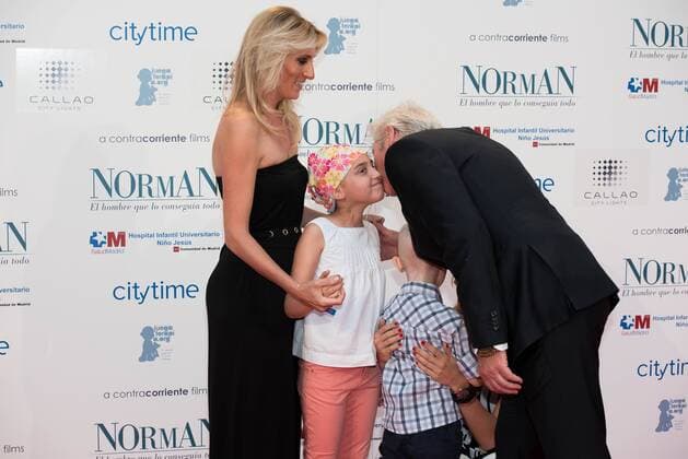 May 31, 2017 - Madrid, Spain - Richard Gere and Alejandra Silva Attend the NORMAN Spanish premiere at Callao Cinema in Madrid on May 31, 2017 Madrid Spain  - ZUMAn230 20170531_zaa_n230_242 Copyright: xGabrielxMasedax