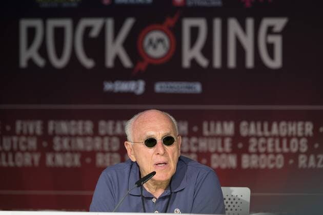 Pressekonferenz zur aktuellen Lage des Rock am Ring Festival am Samstag, den 03. Juni 2017. Marek Lieberberg ( Konzertveranstalter und Teil der Geschäftsführung der Live Nation Concerts Germany ) Festival - Pressekonferenz bei Rock am Ring 2017