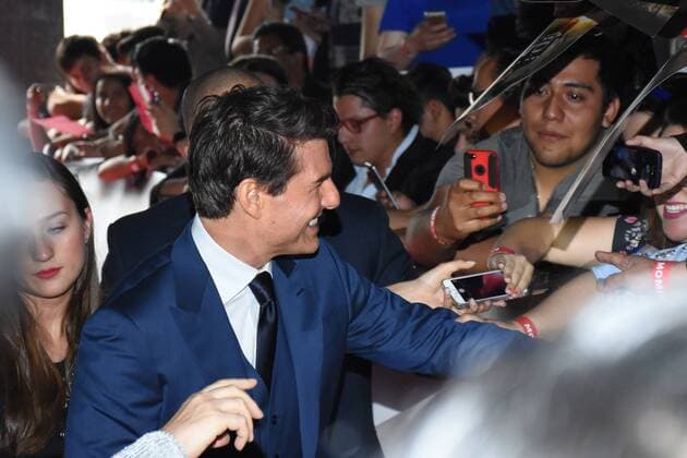 June 5, 2017 - Mexico City, Mexico - Actor Tom Cruise is seen during the red carpet to promote his latest film The Mummy at Soumaya Museum on June 05, 2017 in Mexico City, Mexico Mexico City Mexico  - ZUMAn230 20170605_zaa_n230_355 Copyright: xCarlosxTischlerx