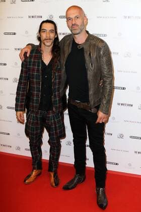 Oscar Jaenada and Velibor Oscar attend the UK premiere of The White Room at Regent St Cinema in London. JUNE 5th 2017  MESx171153