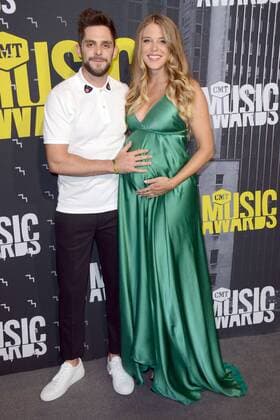 June 7, 2017 - Nashville, TN, USA - 07 June 2017 - Nashville, Tennessee - Thomas Rhett, Lauren Akins. 2017 CMT Music Awards held at Music City Center. Photo Credit: AdMedia Nashville USA - ZUMAa123 20170607_zaa_a123_139 Copyright: xTonyaxWisex