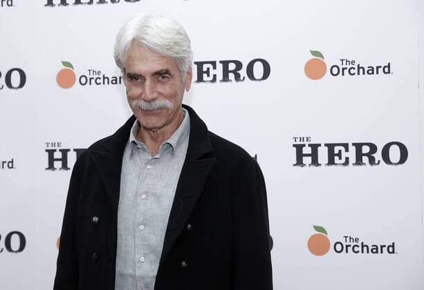 Sam Elliott arrives on the red carpet at The Hero New York Premiere at the Whitby Hotel on June 7, 2017 in New York City.  NYP20170607150 JOHNxANGELILLO