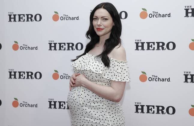 Laura Prepon arrives on the red carpet at The Hero New York Premiere at the Whitby Hotel on June 7, 2017 in New York City.  NYP20170607132 JOHNxANGELILLO
