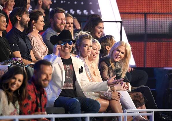 June 7, 2017 - Nashville, TN, USA - 07 June 2017 - Nashville, Tennessee - Jon Rich of Big & Rich, Carrie Underwood, Nicole Kidman. 2017 CMT Music Awards held at Music City Center. Photo Credit: AdMedia Nashville USA - ZUMAa123 20170607_zaa_a123_552 Copyright: xLauraxFarrx