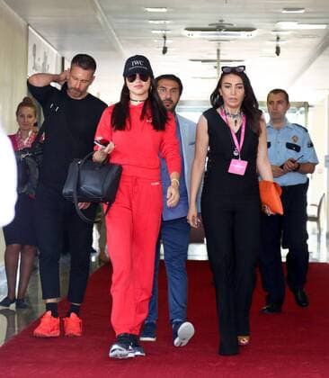 Famous top model Adriana Lima, comes to Antalya city of Turkey to join the Dosso Dossi Fashion Show  15721800