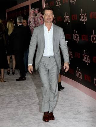 The Okja screening on June 8, 2017 in New York City Brad Pitt New York United States  524373