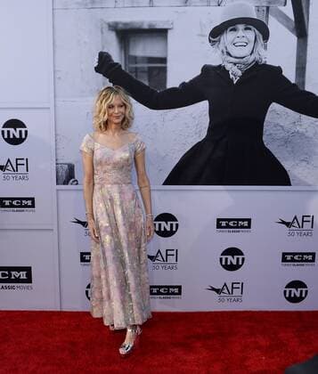 Actress Meg Ryan arrives for American Film Institute s 45th annual Life Achievement Award tribute gala honoring actress Diane Keaton at the Dolby Theatre in the Hollywood section of Los Angeles on June 8, 2017.  LAP2017060806 JIMxRUYMEN