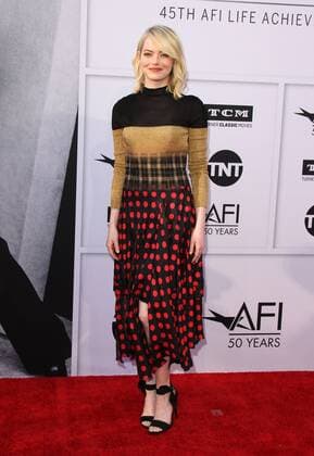 June 8, 2017 - Hollywood, CA, United States - 8 June 2017 - Los Angeles, California - Emma Stone. 2017 AFI Life Achievement Award Gala Honoring Diane Keaton held at the Dolby Theatre in Hollywood. Photo Credit: AdMedia Hollywood United States - ZUMAa123 20170608_zaa_a123_515 Copyright: xAdmediax