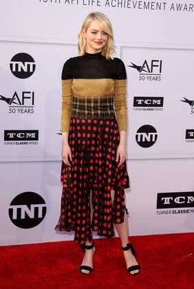 June 8, 2017 - Hollywood, CA, United States - 8 June 2017 - Los Angeles, California - Emma Stone. 2017 AFI Life Achievement Award Gala Honoring Diane Keaton held at the Dolby Theatre in Hollywood. Photo Credit: AdMedia Hollywood United States - ZUMAa123 20170608_zaa_a123_501 Copyright: xAdmediax