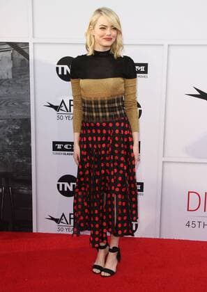 AFI Life Achievement Award Gala Tribute To Diane Keaton held at The Dolby Theatre in Hollywood, California on 6 8 17. Emma Stone Los Angeles United States  524481