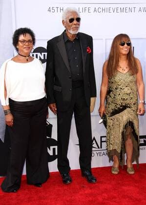 June 8, 2017 - Hollywood, CA, United States - 8 June 2017 - Los Angeles, California - Morgan Freeman and guest. 2017 AFI Life Achievement Award Gala Honoring Diane Keaton held at the Dolby Theatre in Hollywood. Photo Credit: AdMedia Hollywood United States - ZUMAa123 20170608_zaa_a123_590 Copyright: xAdmediax