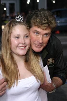 The Prince and Me Premiere 3 28 04 David Hasselhoff & daughter Hayley  Copyright: xJoexMartinezx 21788_0126