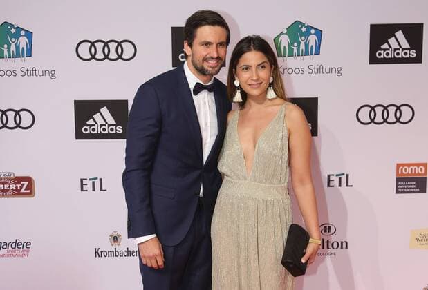 Koeln, Germany 09.06.2017, Toni Kroos Stiftungsgala, Tom Beck und Chryssanthi Kavazi. ( DeFodi512