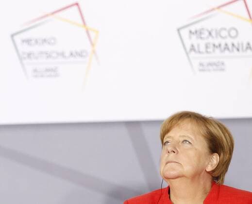 German Chancellor Angela Merkel takes part in a meeting with business people from Mexico and Germany in Mexico City, Mexico, 10 June 2017. Mexican President Enrique Pena Nieto also attended the meeting. Merkel and Pena Nieto take part in a meeting with business people from Mexico and Germany !ACHTUNG: NUR REDAKTIONELLE NUTZUNG!  Copyright: xJorgexNunezx MEX15 20170611-636327379404841629