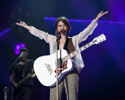 Jun. 10, 2017 - Nashville, Tennessee; USA - Singer MAREN MORRIS performs at Nissan Stadium as part of the 2017 CMA Music Festival that is taking place in downtown Nashville. The four day country music festival will attract thousands of fans from around the world to see a variety of artist on multiple stages. Copyright 2017 . Nashville USA - ZUMAm78_ 20170610_zaf_m78_006 Copyright: xJasonxMoorex
