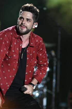 June 10, 2017 - Nashville, Tennessee, United States - 10 June 2017 - Nashville, Tennessee - Thomas Rhett. 2017 CMA Music Festival Nightly Concert held at Nissan Stadium. Photo Credit: Dara-Michelle Farr AdMedia Nashville United States - ZUMAa123 20170610_zaa_a123_431 Copyright: xDara-MichellexFarr Admediax