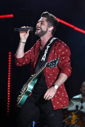 June 10, 2017 - Nashville, Tennessee, United States - 10 June 2017 - Nashville, Tennessee - Thomas Rhett. 2017 CMA Music Festival Nightly Concert held at Nissan Stadium. Photo Credit: Dara-Michelle Farr AdMedia Nashville United States - ZUMAa123 20170610_zaa_a123_437 Copyright: xDara-MichellexFarr Admediax