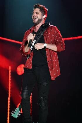June 10, 2017 - Nashville, Tennessee, United States - 10 June 2017 - Nashville, Tennessee - Thomas Rhett. 2017 CMA Music Festival Nightly Concert held at Nissan Stadium. Photo Credit: Dara-Michelle Farr AdMedia Nashville United States - ZUMAa123 20170610_zaa_a123_465 Copyright: xDara-MichellexFarr Admediax