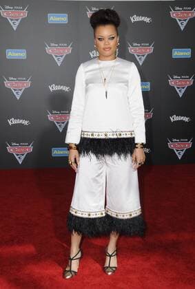 218417 AdMedia Starface 2017-06-10 Etats-Unis 10 June 2017 - Anaheim, California - Andra Day. Premiere of Disney Pixar s Cars 3 held at the Anaheim Convention Center in Anaheim. Photo Credit: Birdie Thompson AdMedia  Copyright: xAdMediax STAR_218417_026