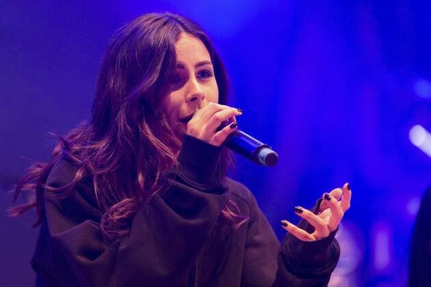 AUT, 2017-06-09; Kufstein unlimited_2017_Westoesterreichs groesstes Rock und Pop Festival-Tag 2 unter anderem mit der Band Flowrag, Lemo und der Songkontestgewinnerin LENA Meyer Landrut ; im Bild zu sehn die deutsche Saengerin LENA,