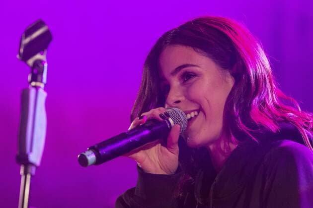 AUT, 2017-06-09; Kufstein unlimited_2017_Westoesterreichs groesstes Rock und Pop Festival-Tag 2 unter anderem mit der Band Flowrag, Lemo und der Songkontestgewinnerin LENA Meyer Landrut ; im Bild zu sehn die deutsche Saengerin LENA,