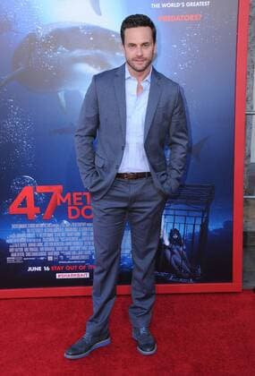 June 12, 2017 - Westwood, CA, United States - 12 June 2017 - Westwood, California - Chris Johnson. 47 Meters Down Los Angeles Premiere held at Regency Village Theatre in Westwood. Photo Credit: AdMedia Westwood United States - ZUMAa123 20170612_zaa_a123_125 Copyright: xBirdiexThompsonx