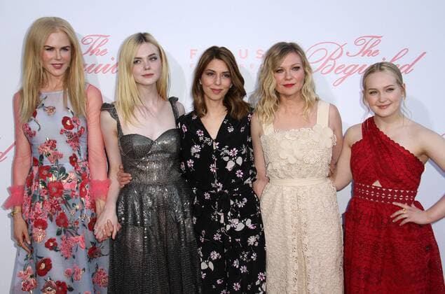 June 12, 2017 - Los Angeles, CA, United States - 12 June 2017 - Los Angeles, California - Nicole Kidman, Elle Fanning, Director Sofia Coppola, Kirsten Dunst and Emma Howard. The Beguiled Premiere held at the Directors Guild of America. Photo Credit: AdMedia Los Angeles United States - ZUMAa123 20170612_zaa_a123_270 Copyright: xAdmediax