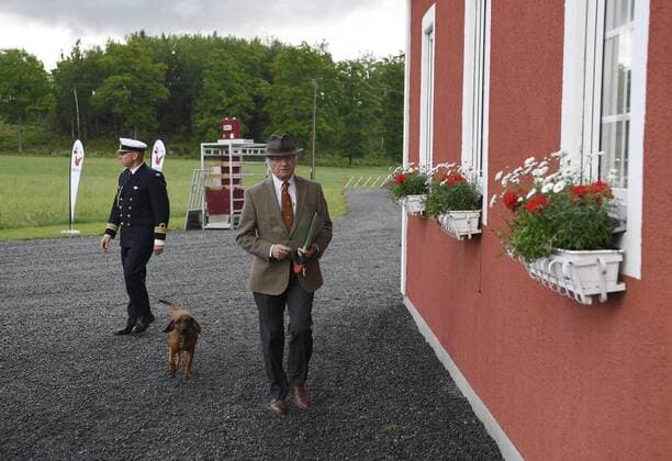 Swedish royals visit Stenhammardagen (Stenhammar day) Carl Gustav de Suede Flen France  525389