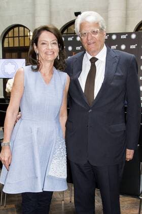 Corinne Flick und Gert Rudolf Muck Flick bei der Verleihung des Montblanc de la Culture Arts Patronage Award 2017 im Humboldt Carre. Berlin, 13.06.2017 Foto:xK.xWernerx xFuturexImage